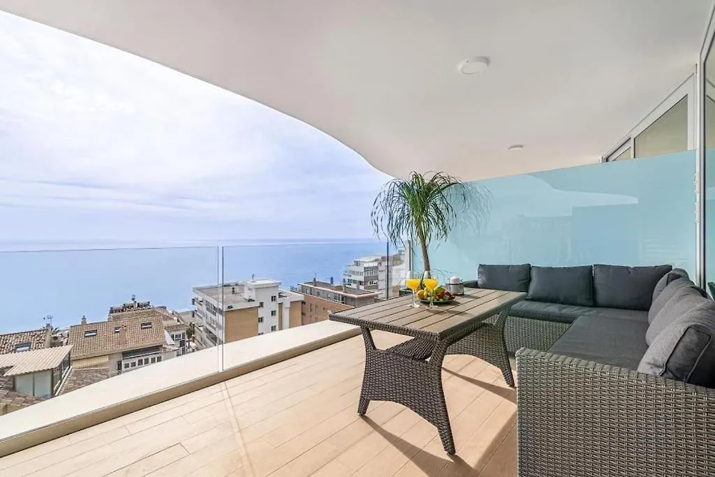 Beachfront Paradise With Spectacular Sea View Fuengirola Apartmán